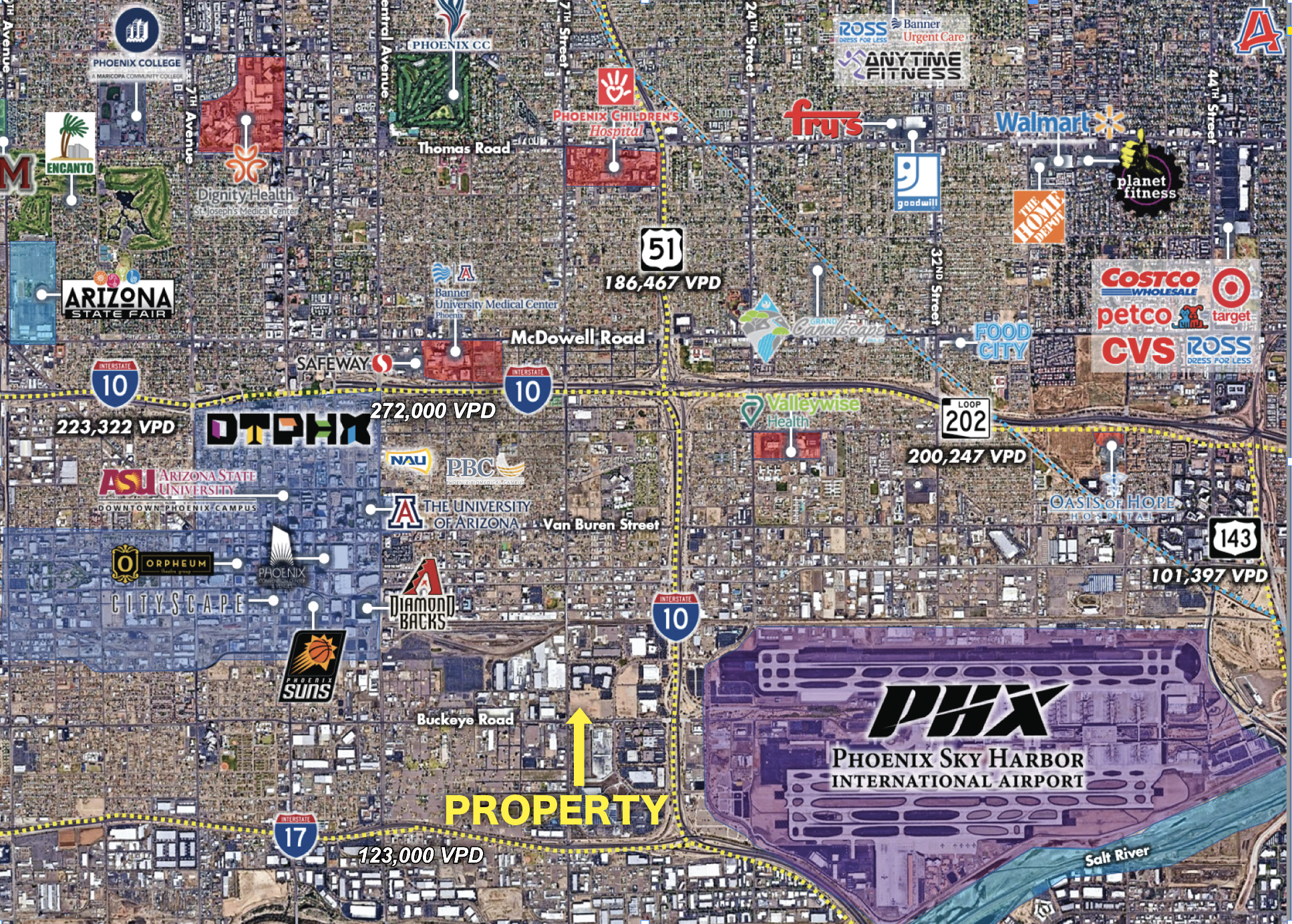 702 buckeye location landmarks